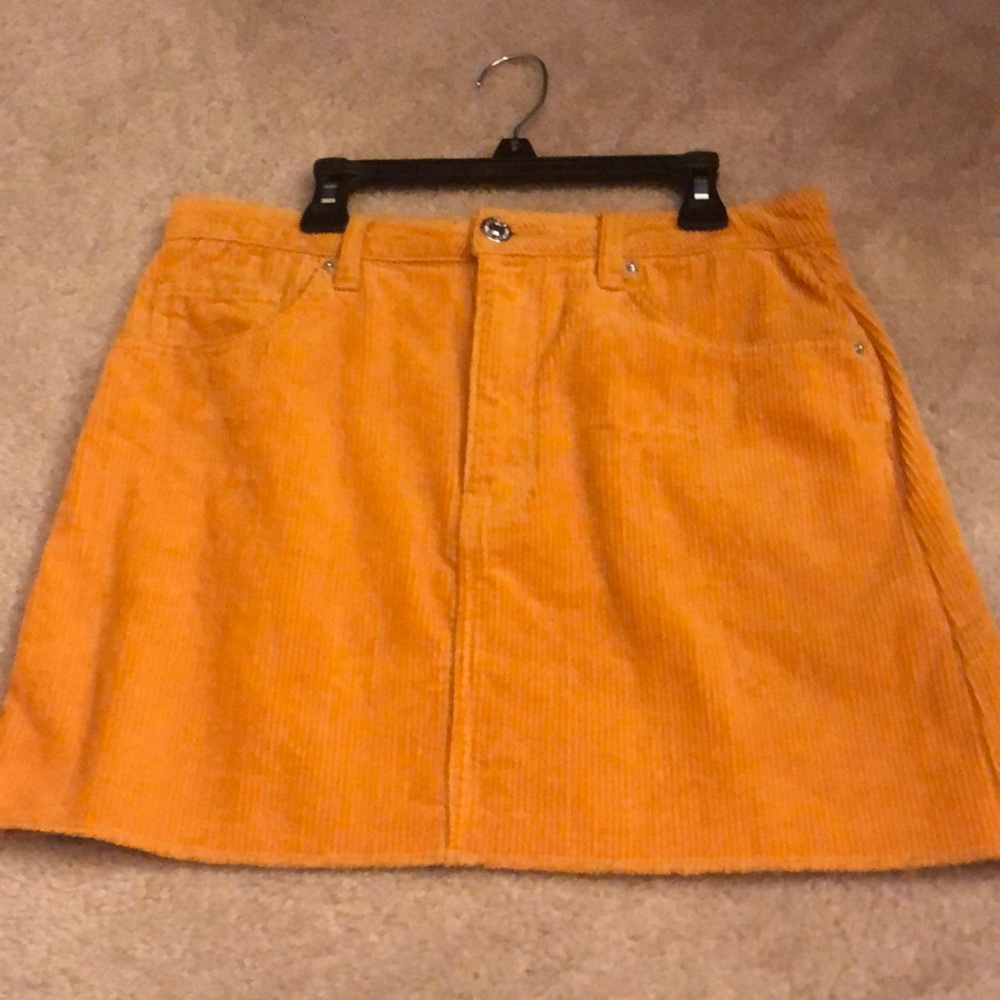 forever 21 corduroy skirt